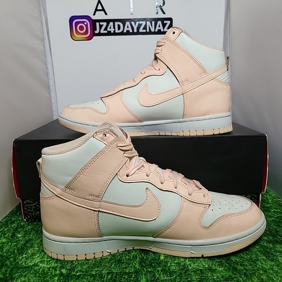 Size 9-Nike Dunk High Crimson Tint-Sail WMNS DD1869-104 (Men's 7.5) CLEAN!! NDS - Picture 5 of 16